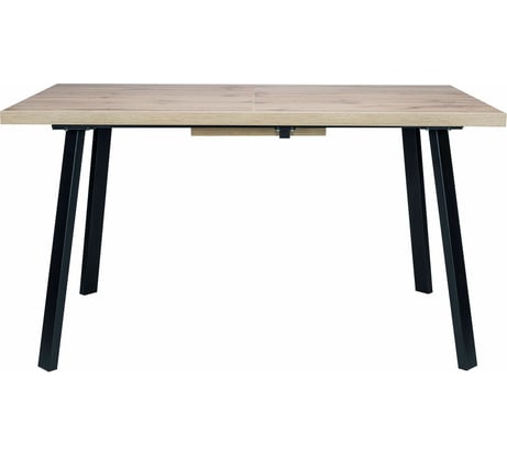 Раздвижной стол Leset Хаген 2Р, дуб вотан, металл черный 7694-5902