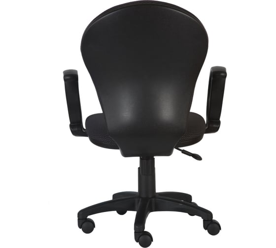 Кресло RIVA Chair RCH 687 чёрный пластик/черная ткань JP-15-2 УЧ-00000422