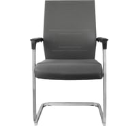 Кресло RIVA Chair RCH D818 серая сетка на полозьях УЧ-00000869