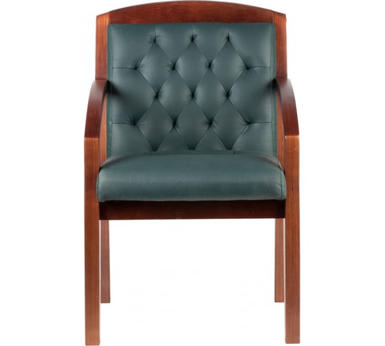 Стул RIVA Chair М 175 D Тай зелёная кожа УЧ-00000949