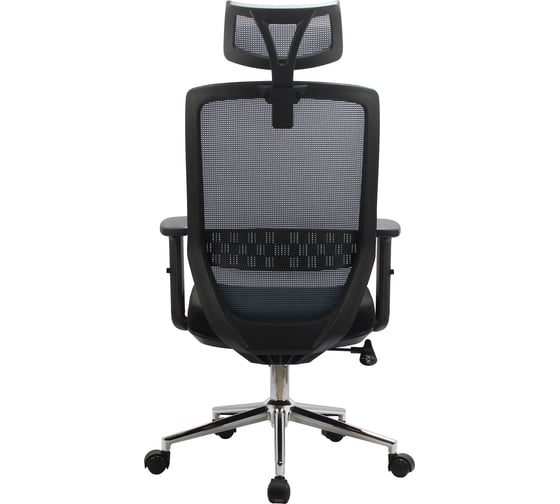 Кресло RIVA Chair RCH 833H чёрная сетка/хромированная крестовина УЧ-00000788