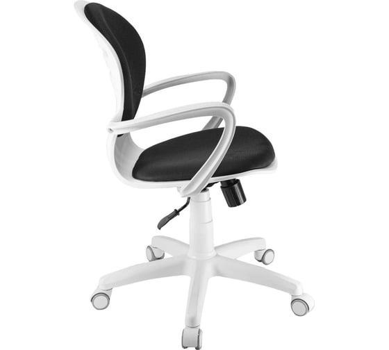 Кресло RIVA Chair RCH 1140 TW PL White черное УЧ-00001534