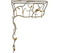 Настенная вешалка BOGACHO Терра кованная, бронзового цвета 15019/бронзовый