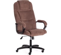Кресло Tetchair bergamo 22 флок, коричневое 6 19360