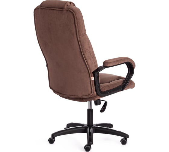Кресло Tetchair bergamo 22 флок, коричневое 6 19360