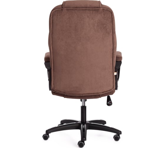 Кресло Tetchair bergamo 22 флок, коричневое 6 19360