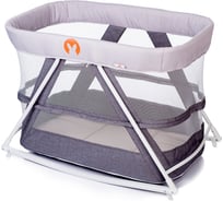 Кровать-колыбель BABYHIT ROCKING CRIB-LIGHT GREY 4607159168597