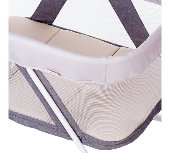 Кровать-колыбель BABYHIT ROCKING CRIB-LIGHT GREY 4607159168597