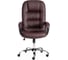Кресло Tetchair сн9944 22 хром, кож/зам, коричневый 36-36 19495 5