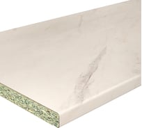 Влагостойкая столешница Союз 600/3050/38/1r/0437м мрамор эйфель СВ0437М