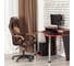 Кресло Tetchair driver 22 кожзаменитель/ткань, коричневый/бронза 36-36/tw-21 19296 20