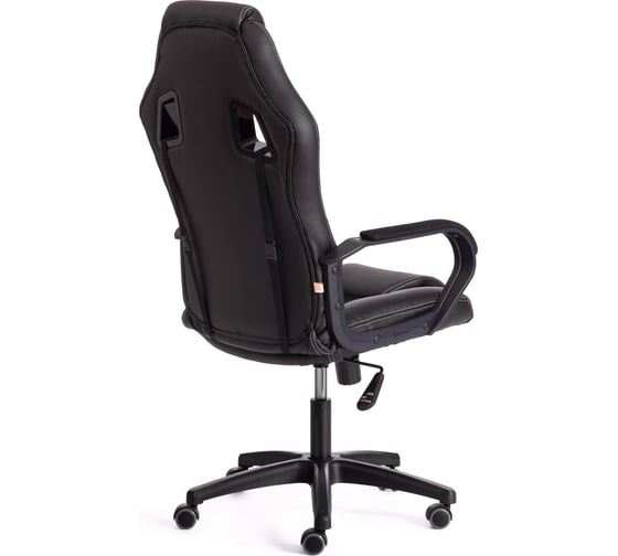 Кресло Tetchair driver 22 кожзаменитель/ткань, черный/черный 36-6/tw-11 19327