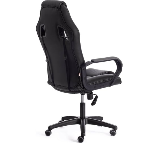 Кресло Tetchair driver 22 кожзаменитель/ткань, черный/серый 36-6/tw-12 19298