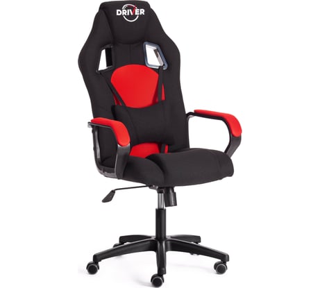Кресло Tetchair driver 22 ткань, черный/красный 2603/tw-08 19304