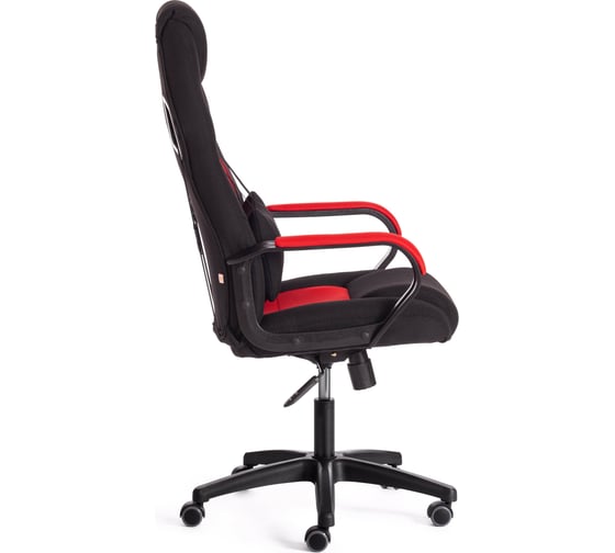 Кресло Tetchair driver 22 ткань, черный/красный 2603/tw-08 19304