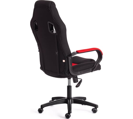 Кресло Tetchair driver 22 ткань, черный/красный 2603/tw-08 19304