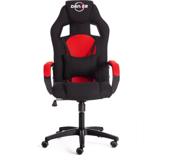 Кресло Tetchair driver 22 ткань, черный/красный 2603/tw-08 19304