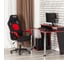 Кресло Tetchair driver 22 ткань, черный/красный 2603/tw-08 19304 17
