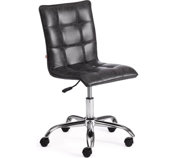 Кресло Tetchair zero кожзаменитель, серый 2 tone/06, перфорация 19019 1