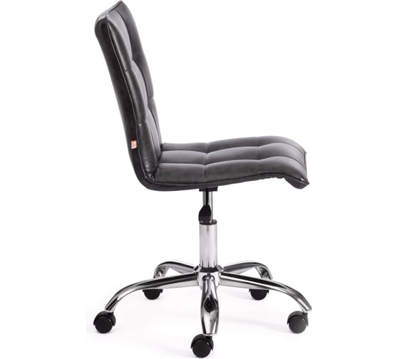 Кресло Tetchair zero кожзаменитель, серый 2 tone/06, перфорация 19019
