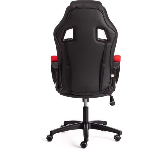 Кресло Tetchair driver 22 кожзаменитель/ткань, черный/красный 36-6/tw-08 19297