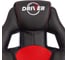Кресло Tetchair driver 22 кожзаменитель/ткань, черный/красный 36-6/tw-08 19297 8
