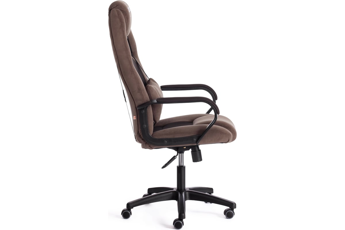 Кресло Tetchair driver 22 флок/ткань, коричневый 6/tw-24 19293 ...