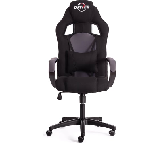 Кресло Tetchair driver 22 ткань, черный/серый 2603/tw-12 19303
