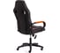 Кресло Tetchair driver 22 кожзаменитель/ткань, черный/оранжевый 36-6/tw-07 19301 3
