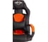 Кресло Tetchair driver 22 кожзаменитель/ткань, черный/оранжевый 36-6/tw-07 19301 6