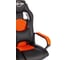 Кресло Tetchair driver 22 кожзаменитель/ткань, черный/оранжевый 36-6/tw-07 19301 10