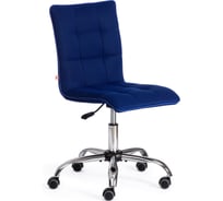 Кресло Tetchair zero ткань/кожзаменитель, синий tw10/36-39 19275