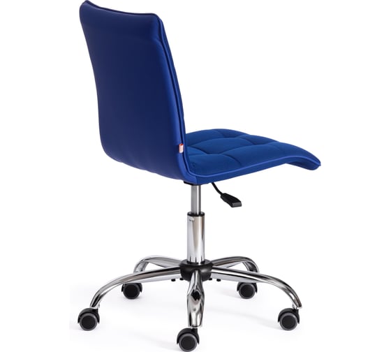 Кресло Tetchair zero ткань/кожзаменитель, синий tw10/36-39 19275