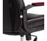Кресло Tetchair driver 22 кожзаменитель/ткань, черный/бордо 36-6/tw-13 19299 13
