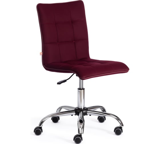 Кресло Tetchair zero ткань/кожзаменитель, бордо tw13/36-7 19274