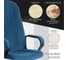 Кресло Tetchair сн888 lt 22 флок, синий 32 19393 3