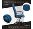 Кресло Tetchair сн888 lt 22 флок, синий 32 19393 8