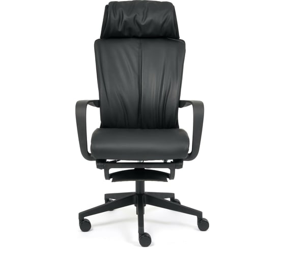 Кресло Tetchair wing кожзаменитель, черный 14199