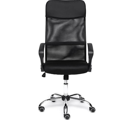 Кресло Tetchair practic кожзаменитель/ткань, черный 12727