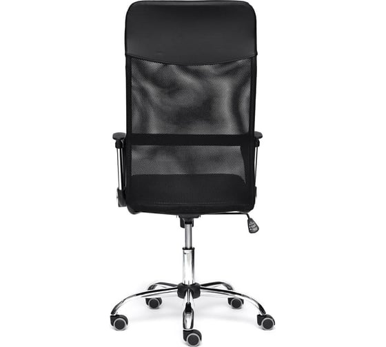 Кресло Tetchair practic кожзаменитель/ткань, черный 12727