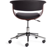 Кресло Tetchair vimta орех, кожзаменитель, черный 13663