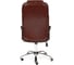 Кресло Tetchair bergamo 22 хром, искусственная кожа, коричневое 2 tone 19368 4