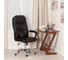 Кресло Tetchair bergamo 22 хром, искусственная кожа, черное 36-6 19370 2