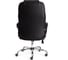 Кресло Tetchair bergamo 22 хром, искусственная кожа, черное 36-6 19370 5