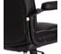 Кресло Tetchair bergamo 22 хром, искусственная кожа, черное 36-6 19370 15