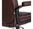 Кресло Tetchair bergamo 22 хром, искусственная кожа, коричневое 36-36 19369 7
