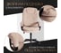 Кресло Tetchair comfort lt 22 флок, бежевое 7 19383 4