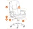 Кресло Tetchair comfort lt 22 флок, бежевое 7 19383 8