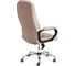 Кресло Tetchair bergamo 22 хром, флок, бежевое 7 19371 7