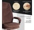 Кресло Tetchair comfort lt 22 флок, коричневое 6 19384 3